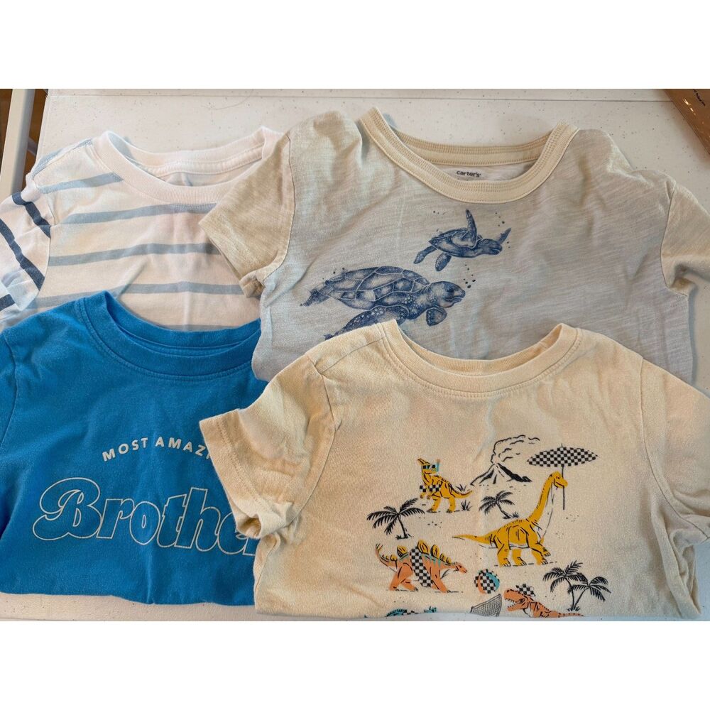 4T boys 4T graphic tee lot-4pc